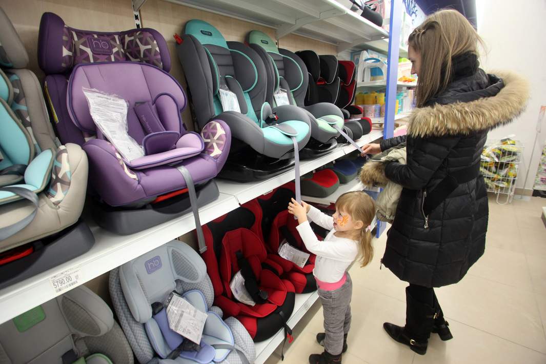 Продажа детских автомобильных кресел