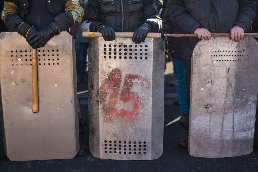 протесты украина