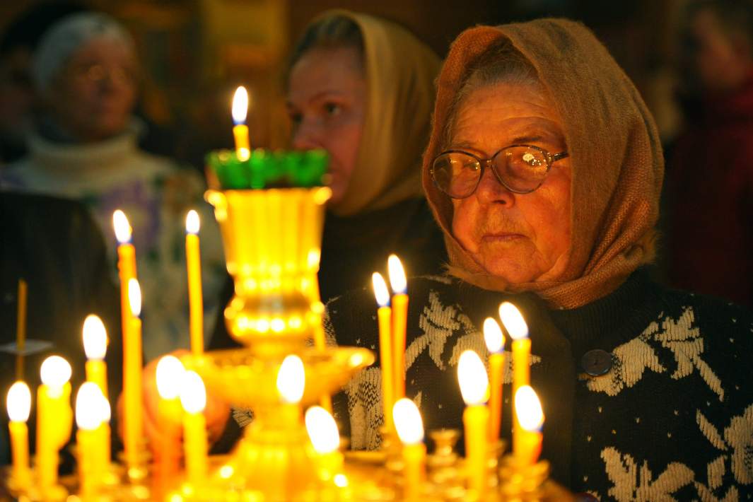 Свечи церковь 