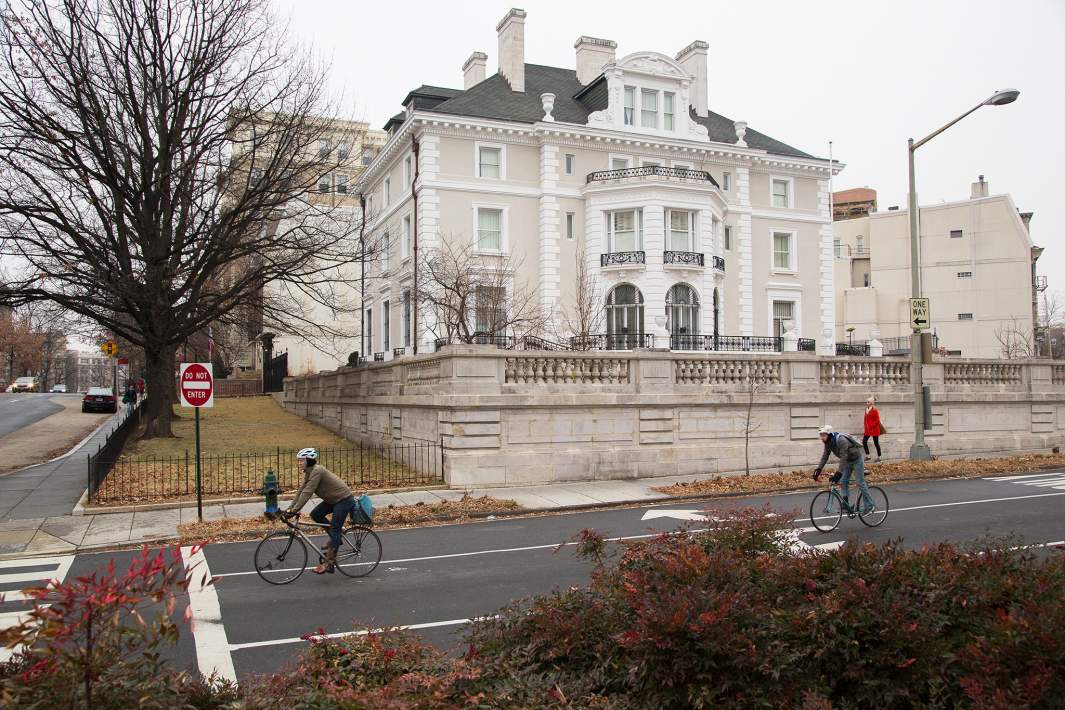 Здание российского торгового представительства в Вашингтоне