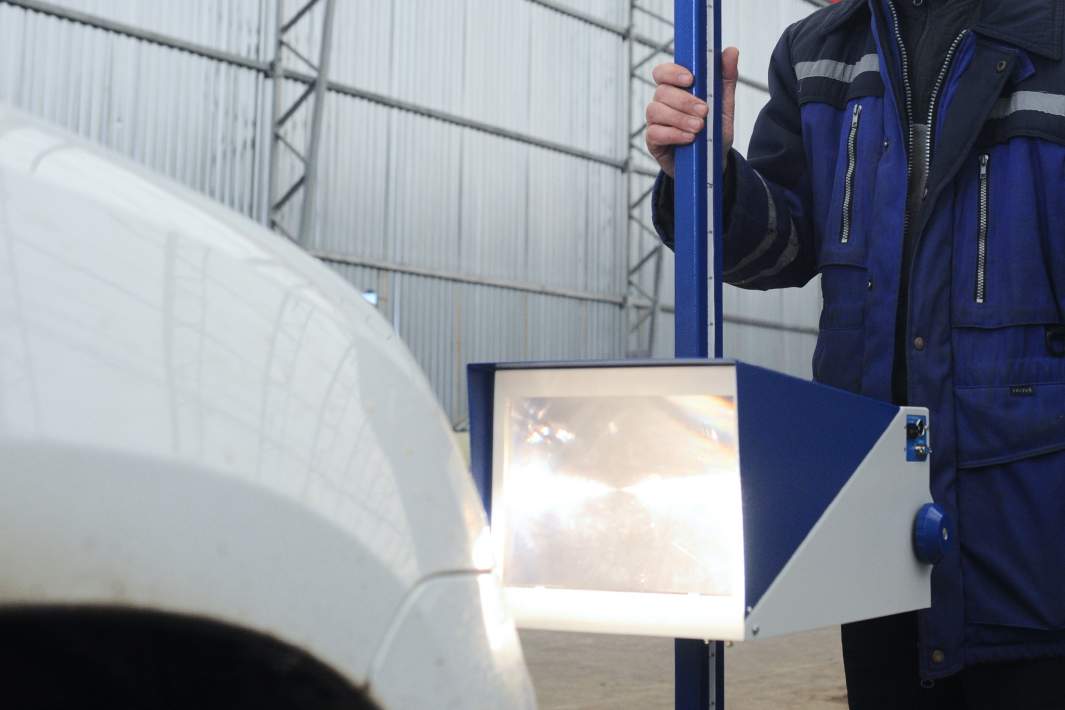 Проверка фар 