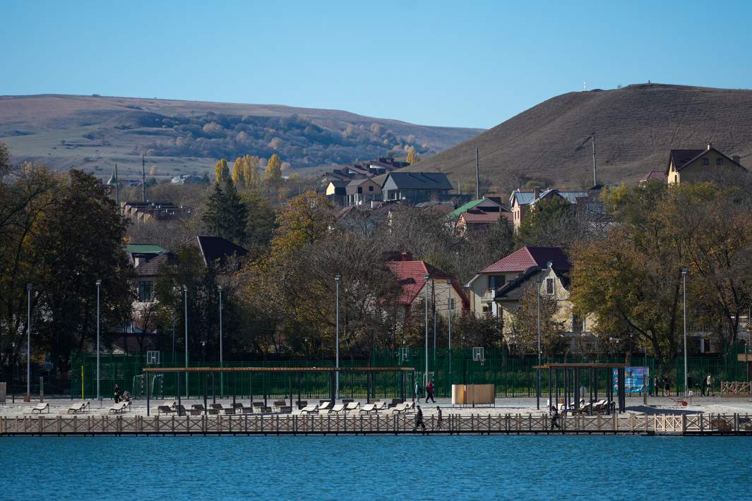 Озеро Старое в Кисловодске 