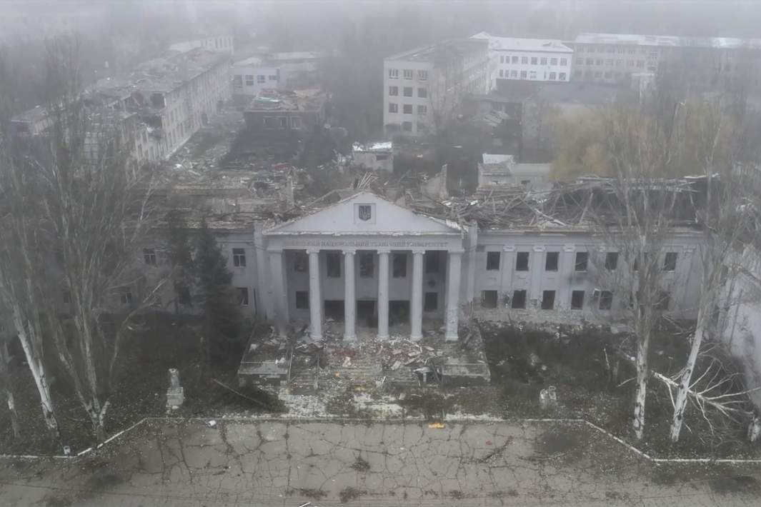 Освобожденный Красноармейск в ДНР