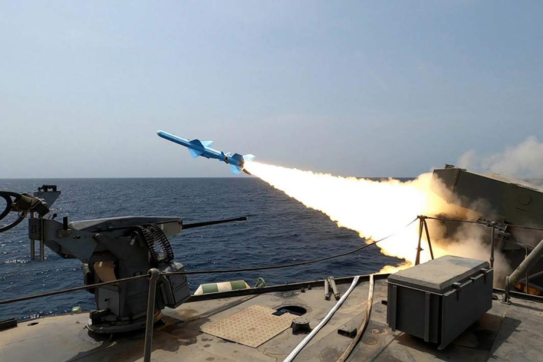 Учения иранского флота в Оманском заливе