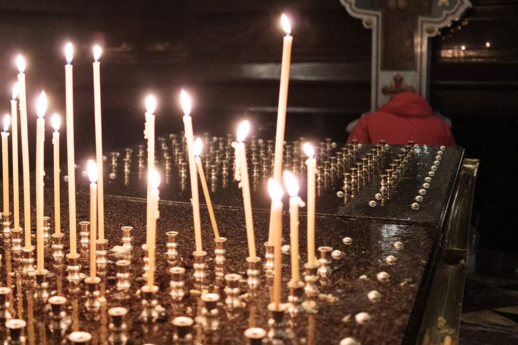 свечи церковь 