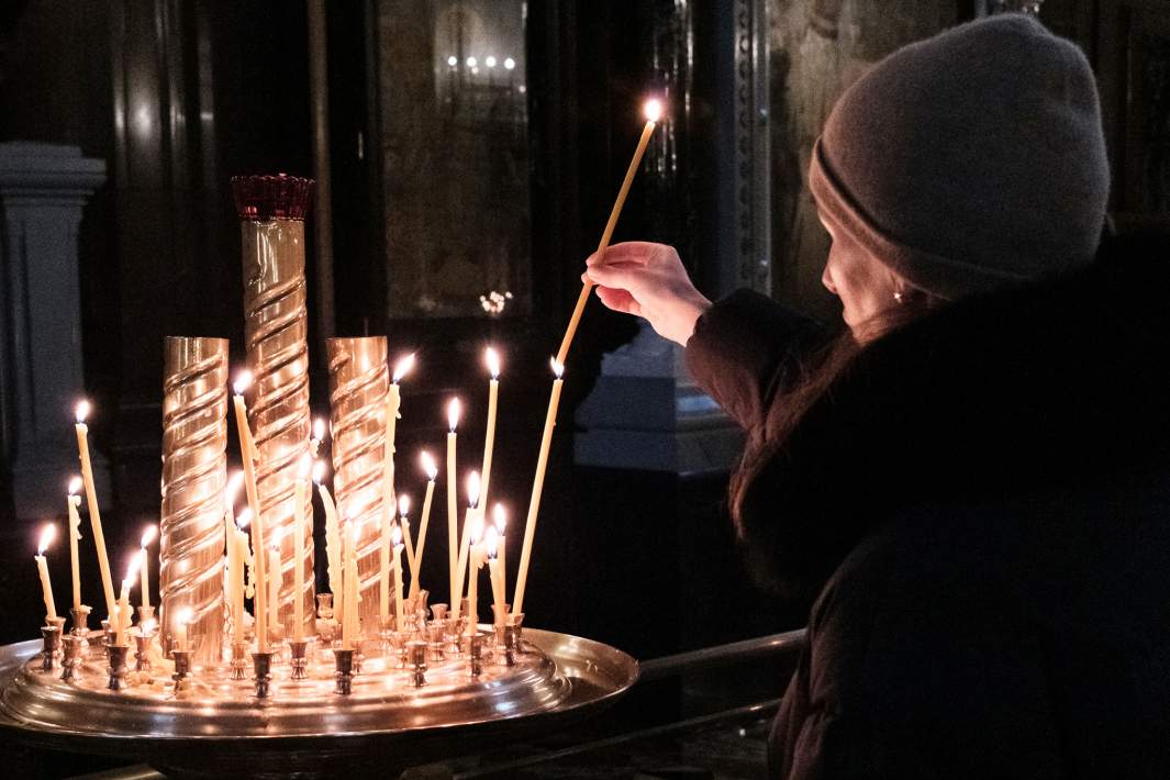 Свечи церковь 