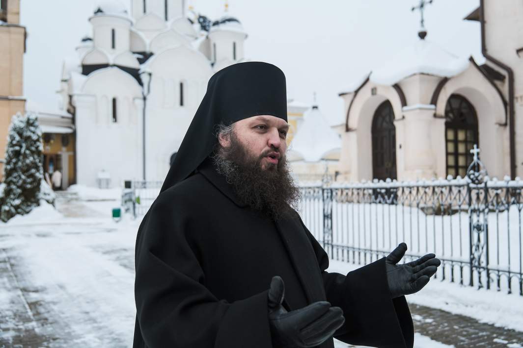 Наместник Свято-Успенского монастыря игумен Дамаскин