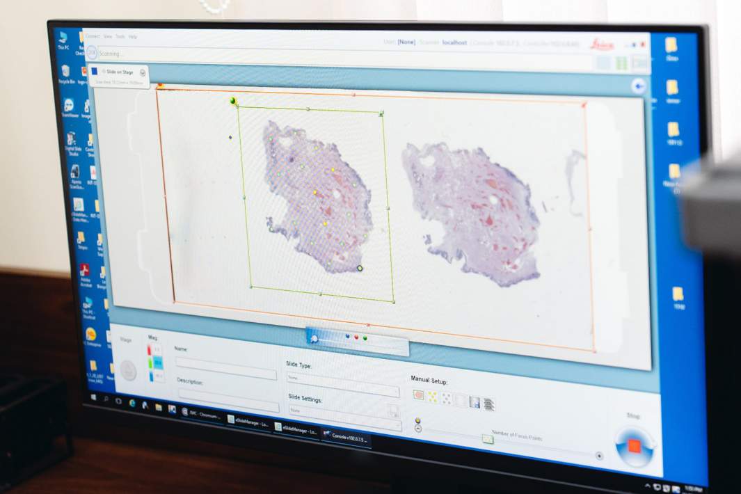 Изображение на мониторе 