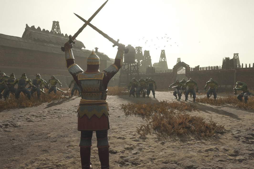 Скриншот из игры Русы против ящеров 2