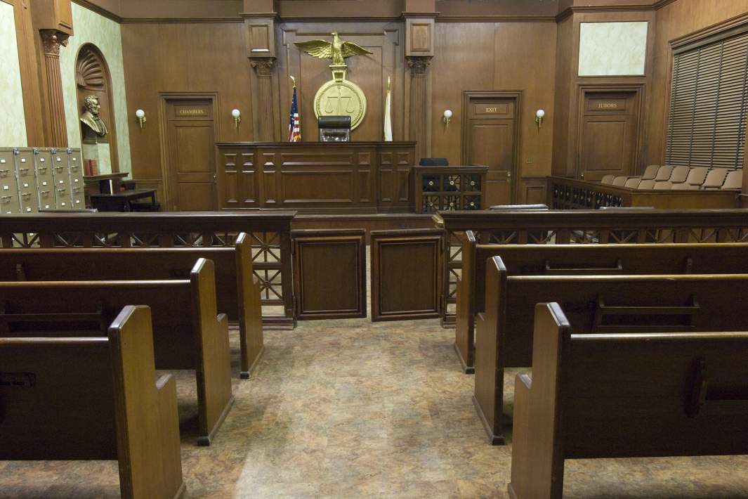 Зал заседания суда США 