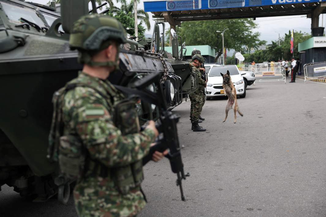 колумбийские солдаты