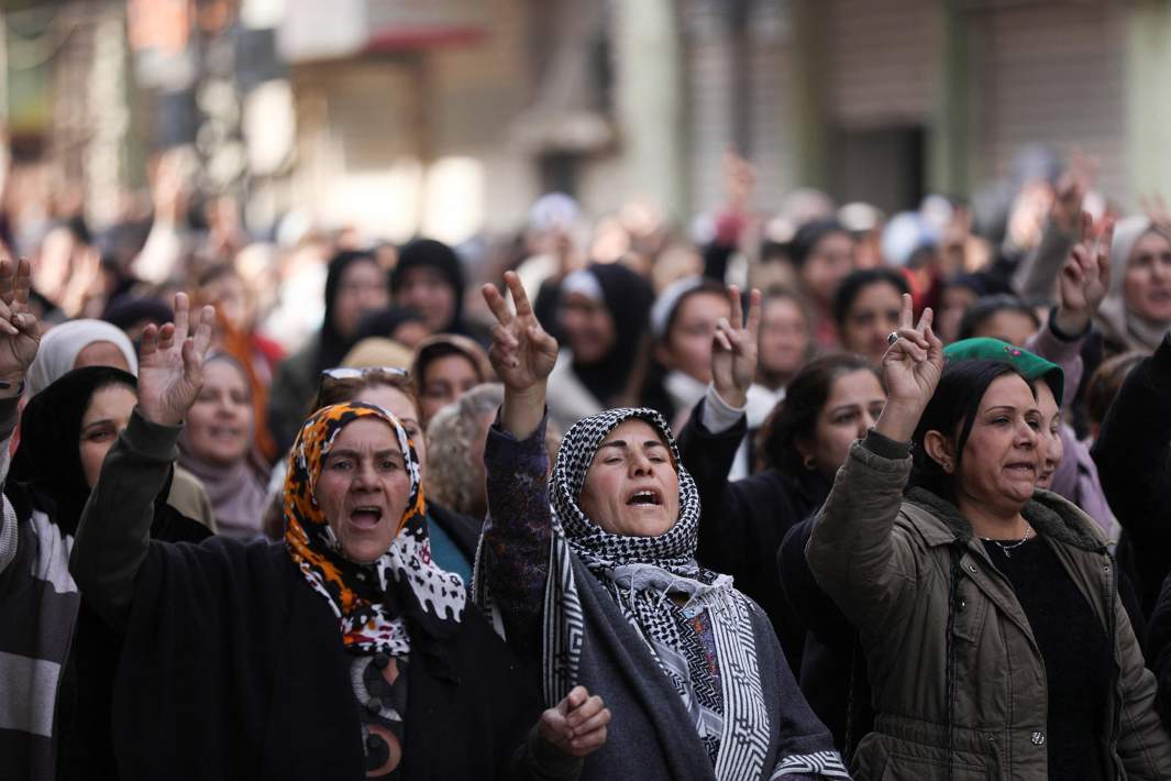 Протесты в Алеппо 