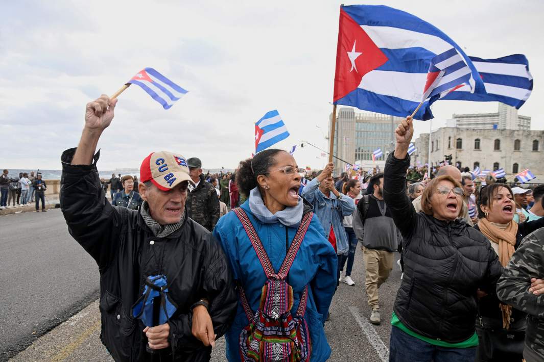 Митинг в Гаване 
