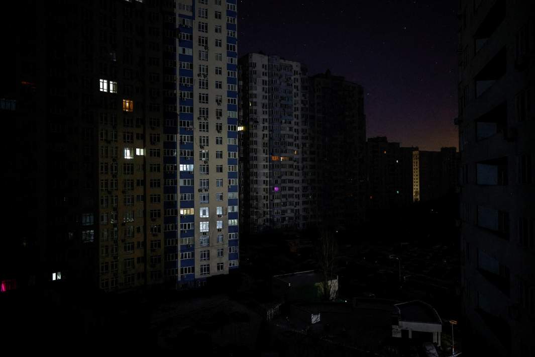 Блэкаут в Киеве 