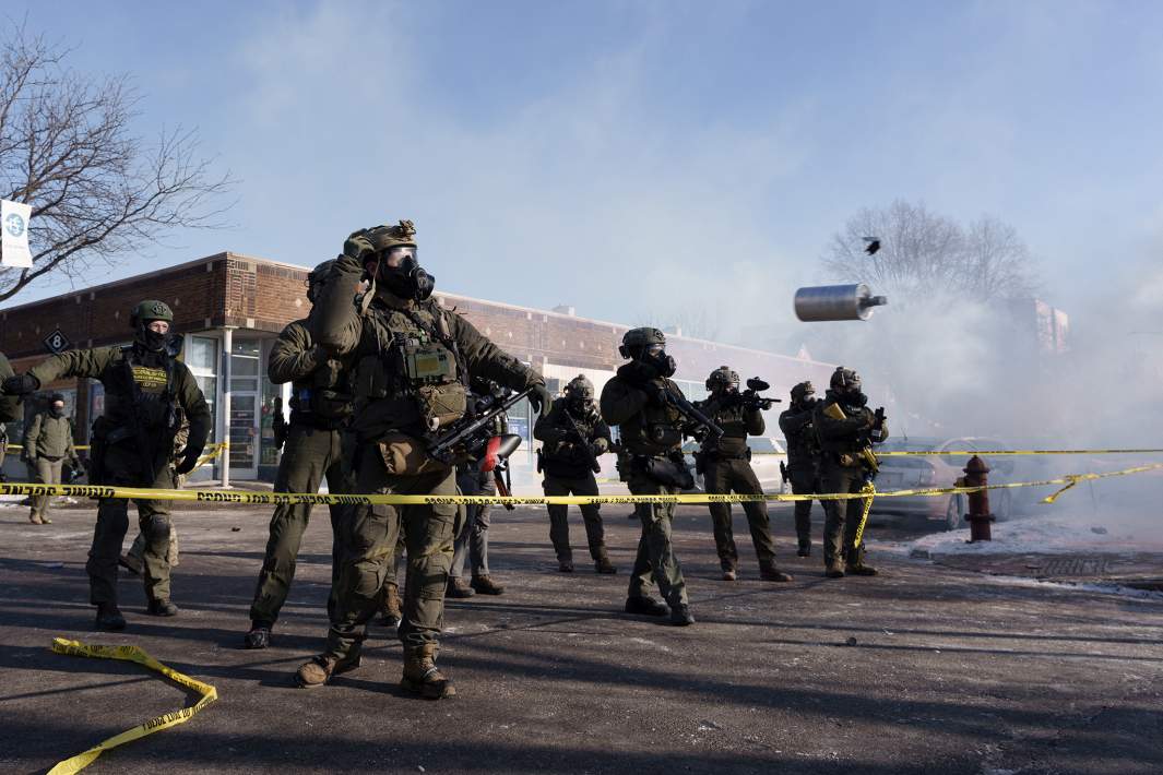 Протесты в США