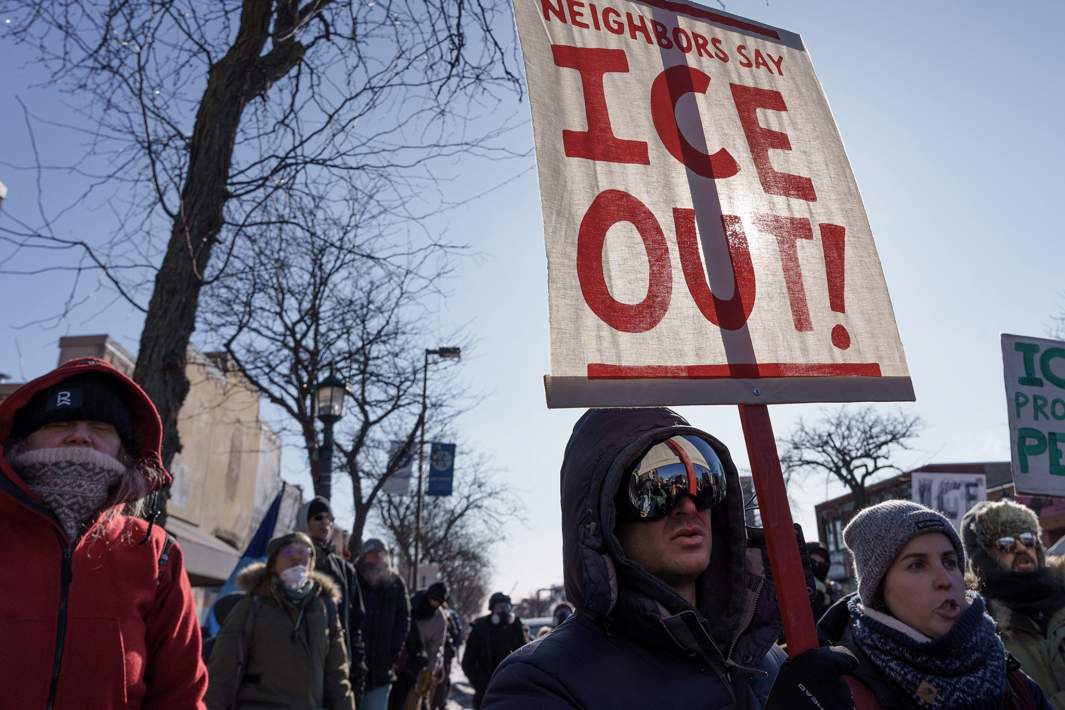 Протесты в США