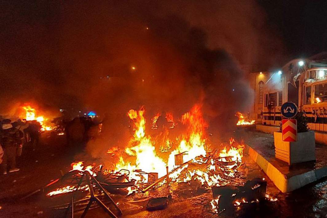 Протесты в Иране 