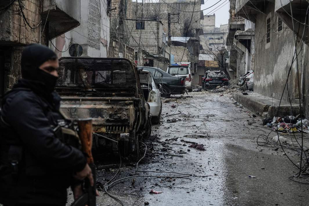 Разрушения в Алеппо 