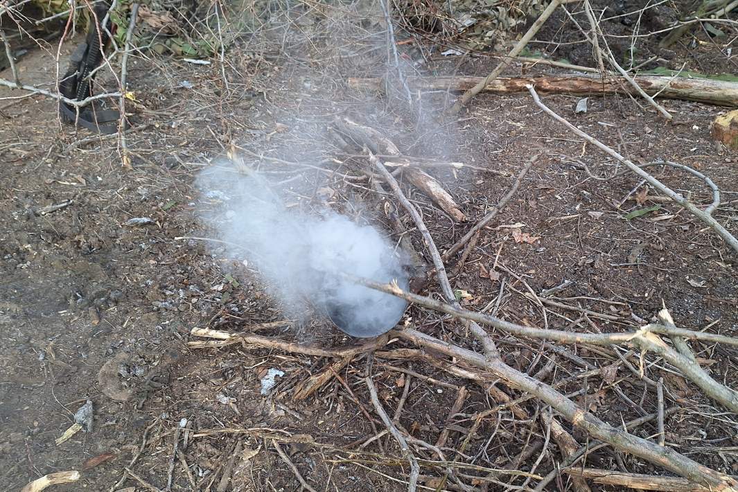 Работа расчета гаубицы в зоне СВО