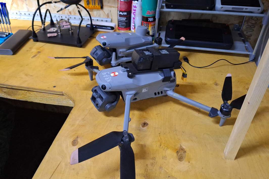 Мастерская по сборке и ремонту БПЛА в зоне СВО