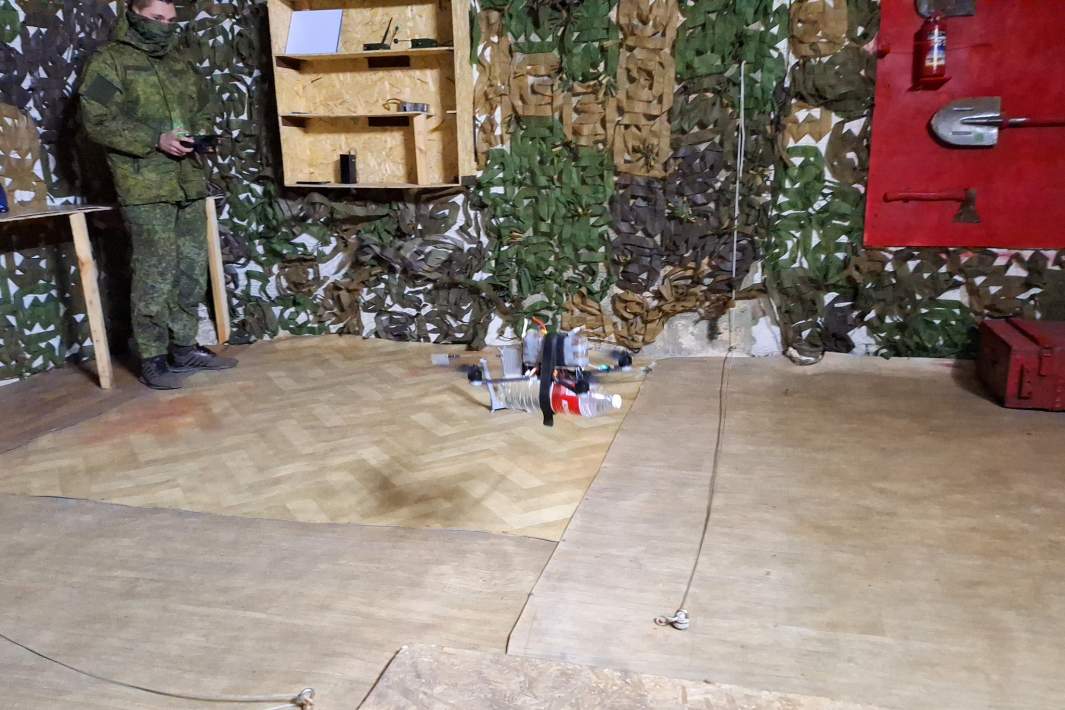 Мастерская по сборке и ремонту БПЛА в зоне СВО