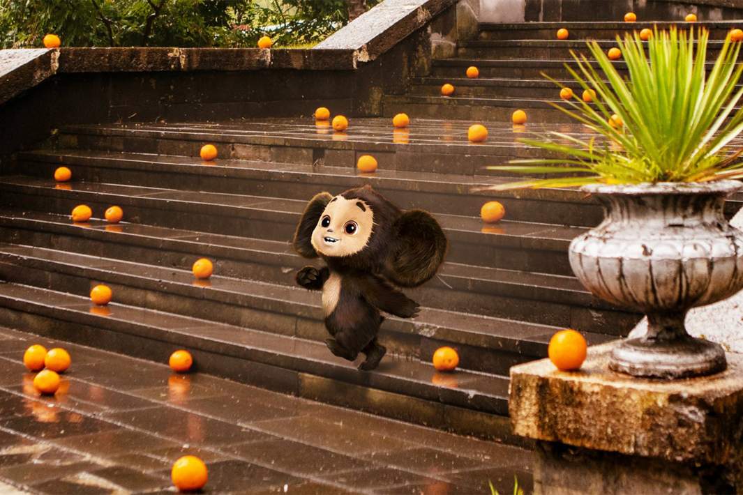 Кадр из фильма «Чебурашка 2»