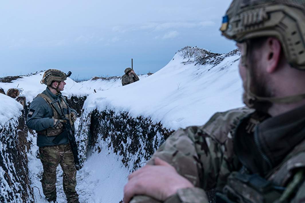 Военнослужащие ВСУ