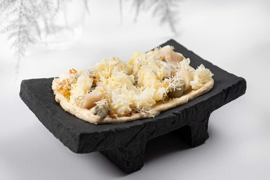 Ледяной гриб, Орех