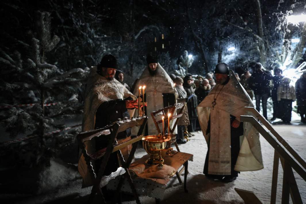 Крещение Господне в Николо-Сольбинском монастыре