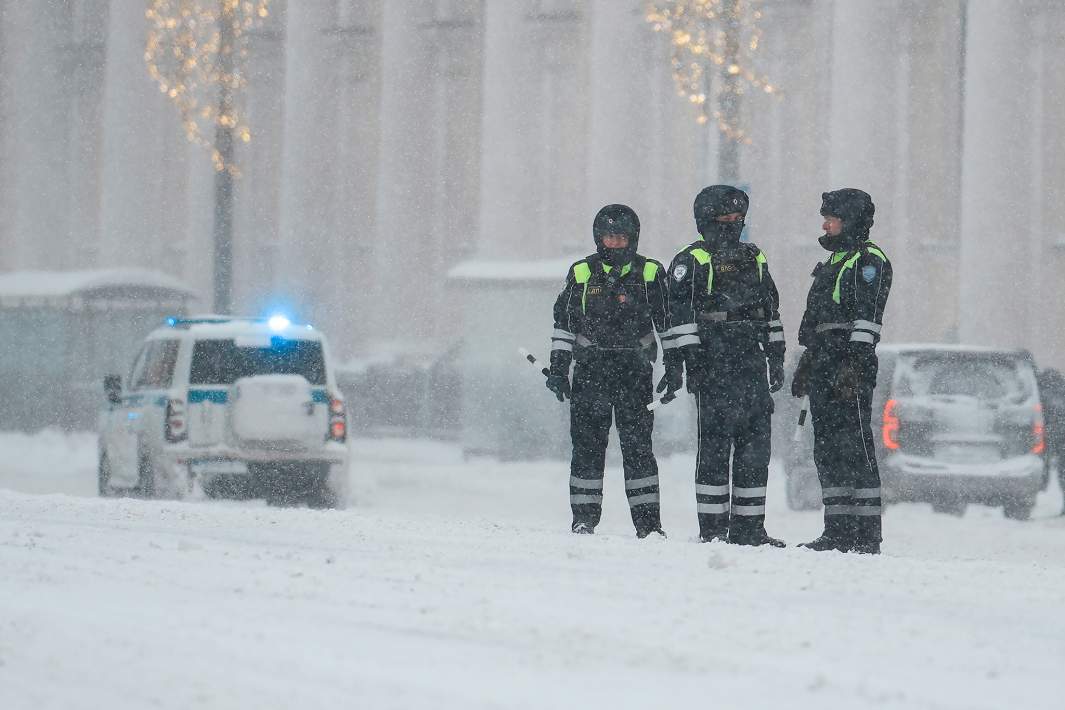 Сотрудники ДПС 