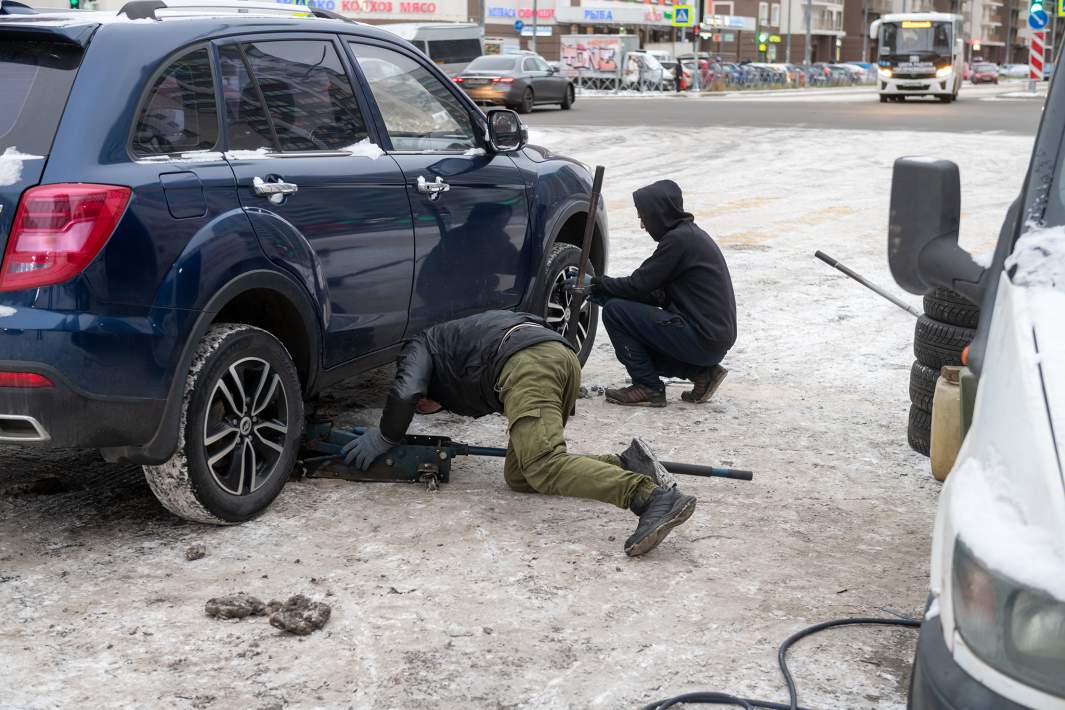 Мобильный шиномонтаж