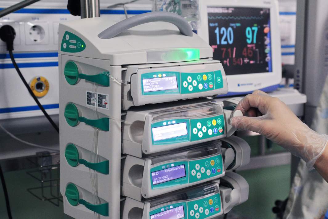 Оборудование в реанимации 