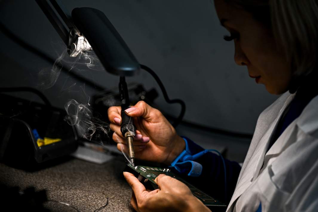 Пайка микросхем 