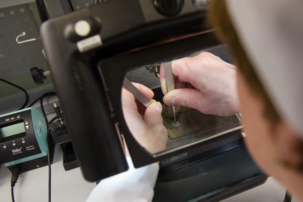 Работа с микросхемой 