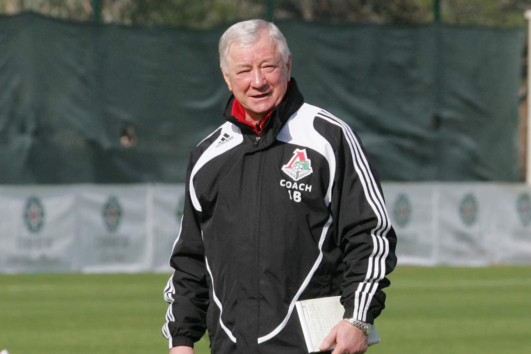 Помощник главного тренера ФК «Локомотив» Борис Игнатьев. 13 января 2010 года