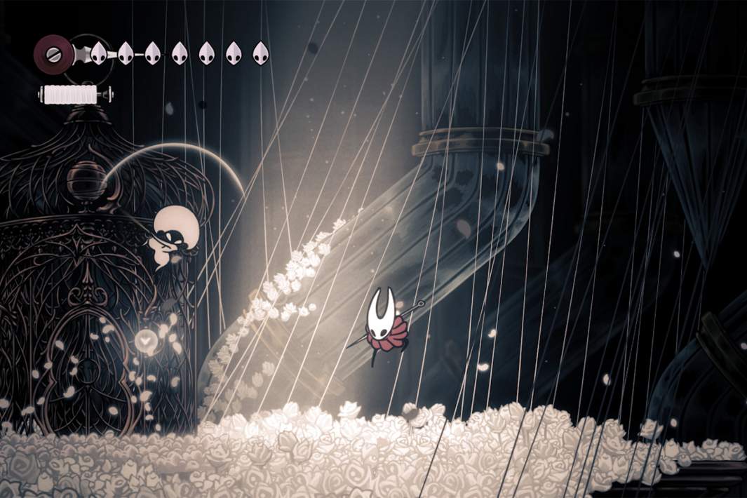 Скриншот из игры Hollow Knight: Silksong