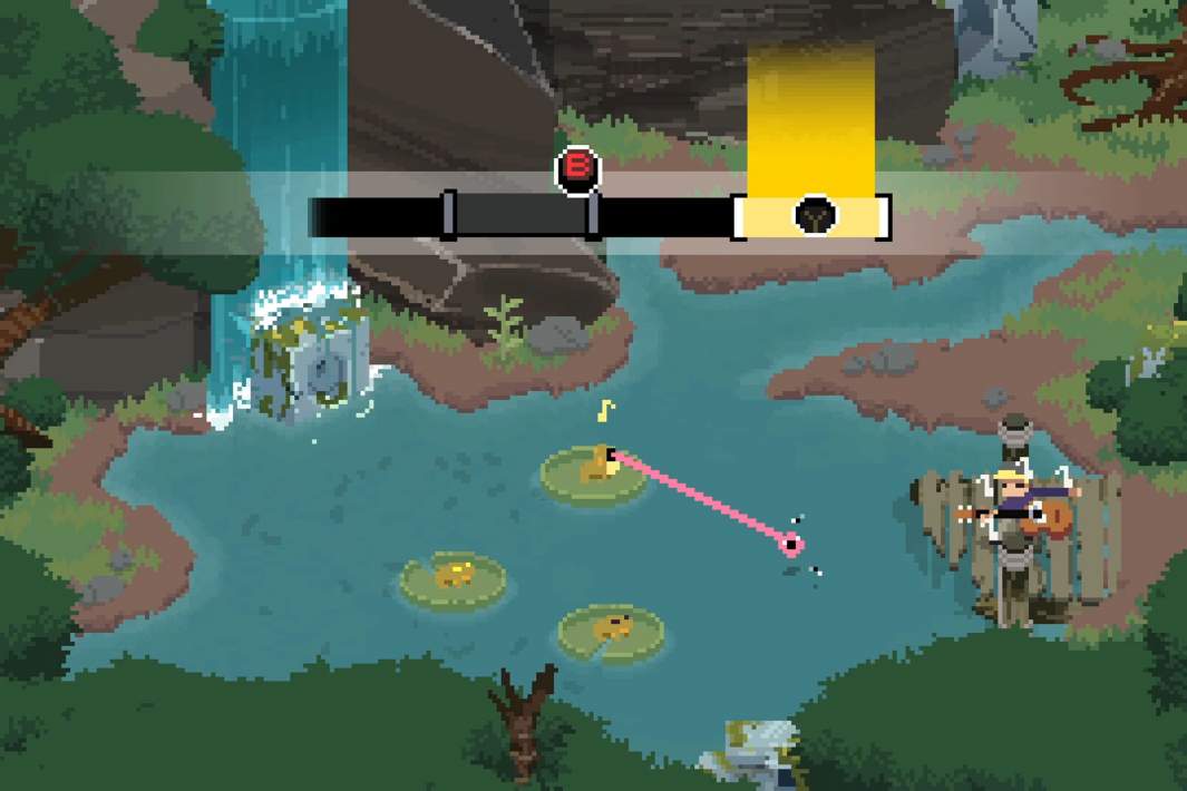 Скриншот из игры Fretless