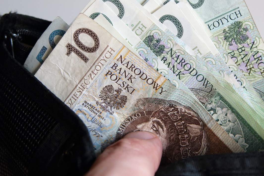 Злотые в кошельке
