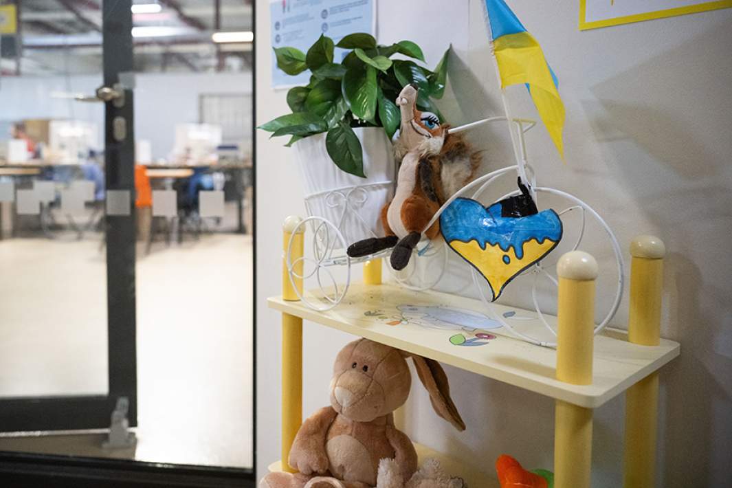 Пункт размещения беженцев