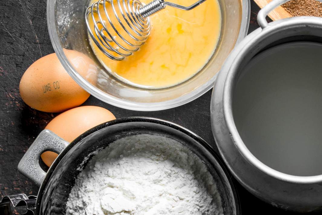 Ингредиенты для блинов 