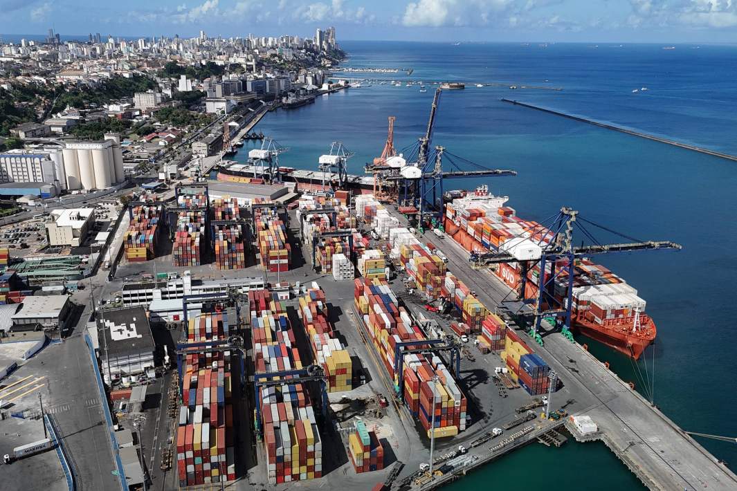 Порт в Бразилии 