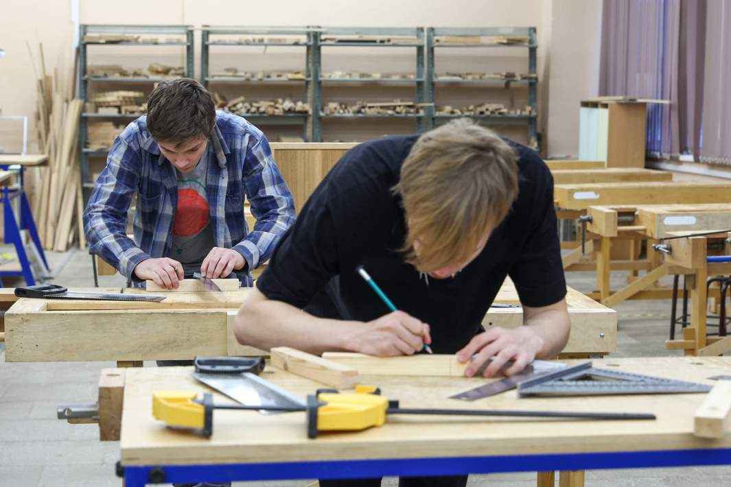 Учащиеся в колледже