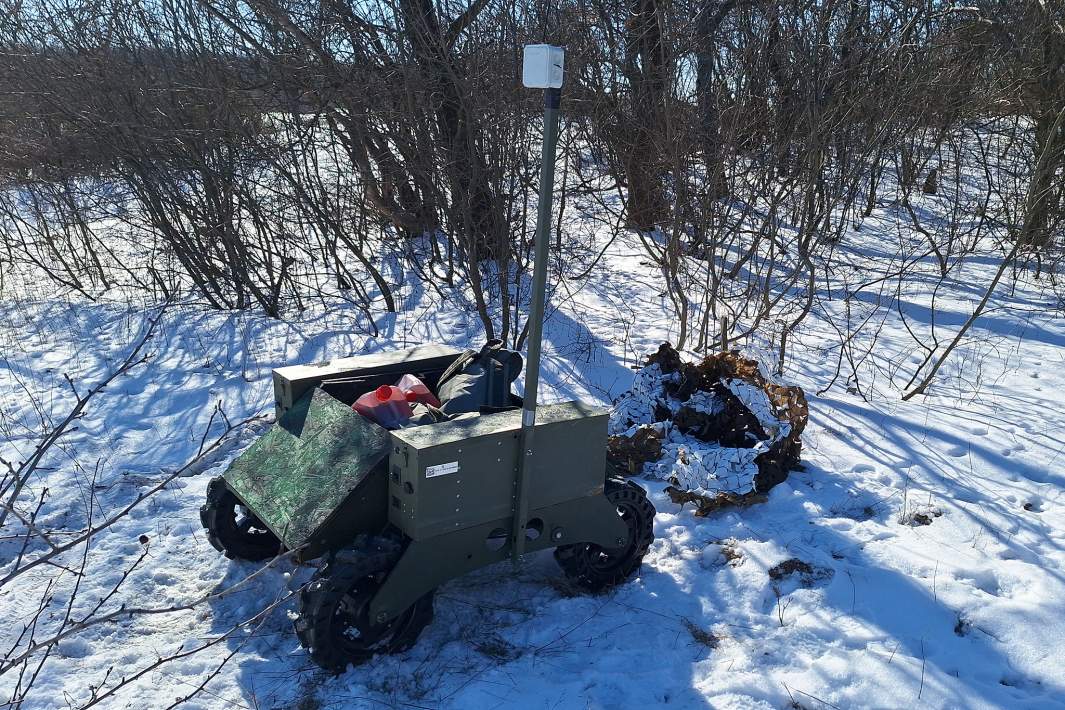 Наземный робототехнический комплекс