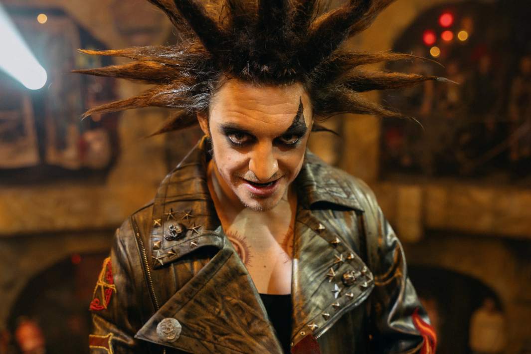 Кадр со съемок фильма «Король и Шут. Навсегда»»