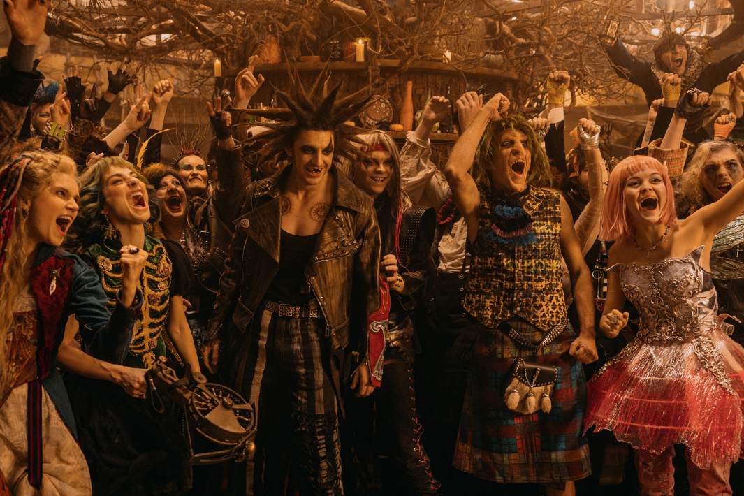 Кадр со съемок фильма «Король и Шут. Навсегда»