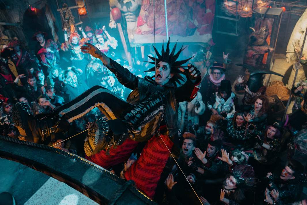 Кадр со съемок фильма «Король и Шут. Навсегда»