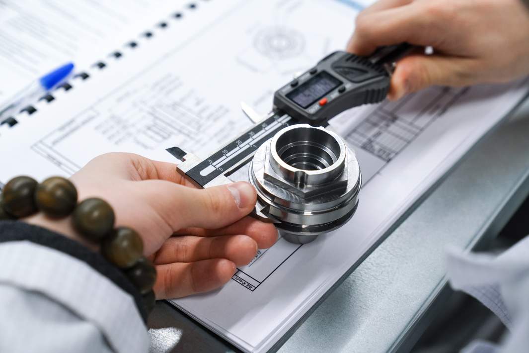 Измерение детали 