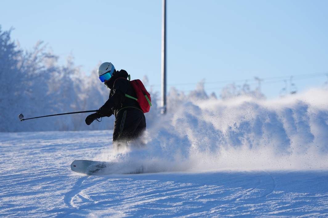 Сноубордист