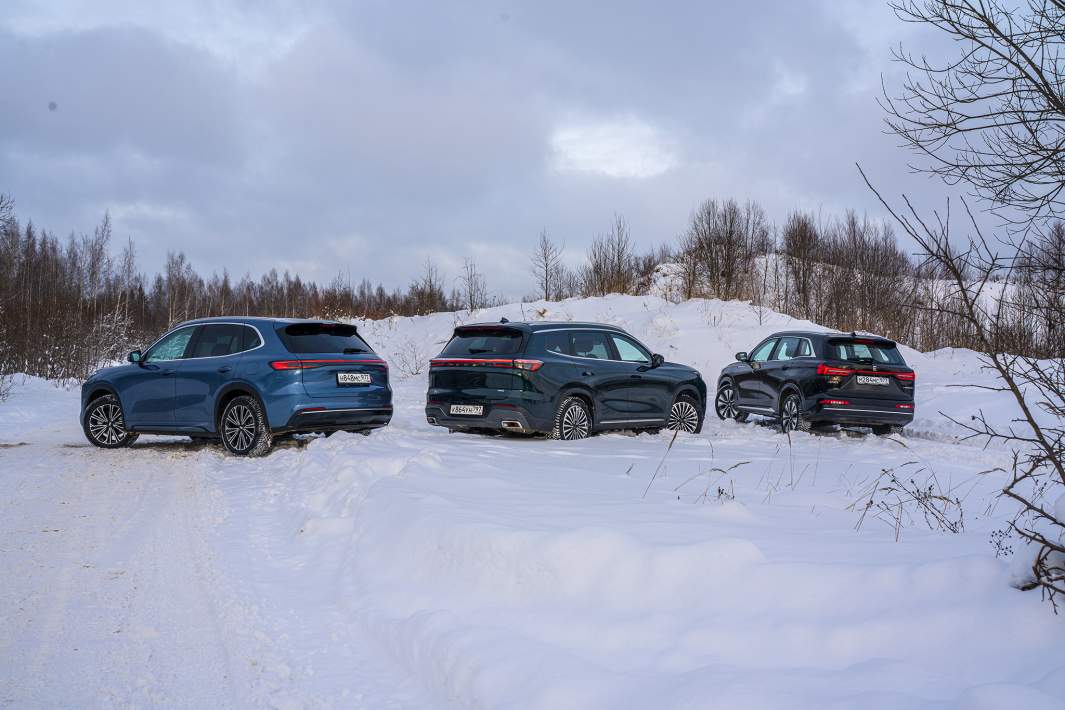 Geely EX5 EM-i предлагает шесть цветов кузова, Evolute i-Space и Tenet T8 — по пять