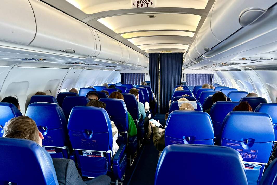 Салон самолета 